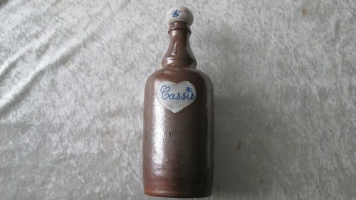 Ancienne bouteille terre cuite