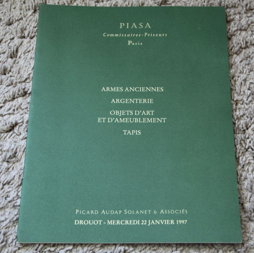 Catalogue vente encheres 1997 - encheres,