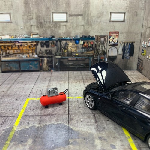 Diorama garage 43 - diorama, de