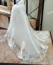 Grande tulipe de forme mouvementée pour lampe ou applique