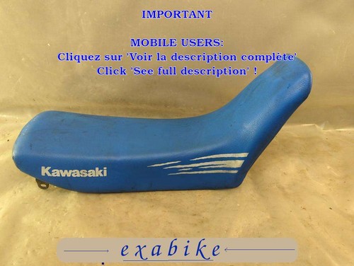 Selle pour kawasaki kdx - kawasaki,