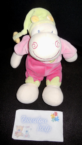 Doudou peluche hippopotame - doudou,
