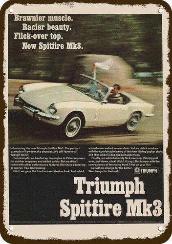 1967 triumph spitfire mk3 - 1967,