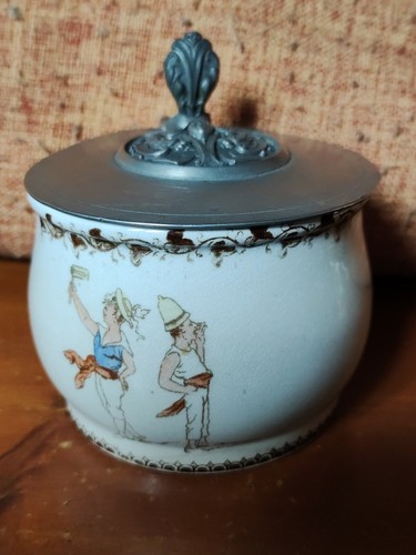 Ancienne pot tabac - tabac, ,boîte