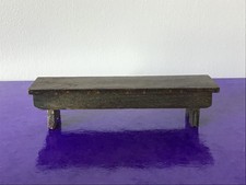Vintage Lundby Barton Dolls House Tudor Bench