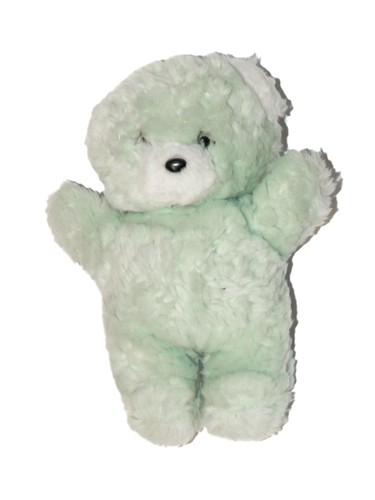 Peluche ours vert nounours - peluche,