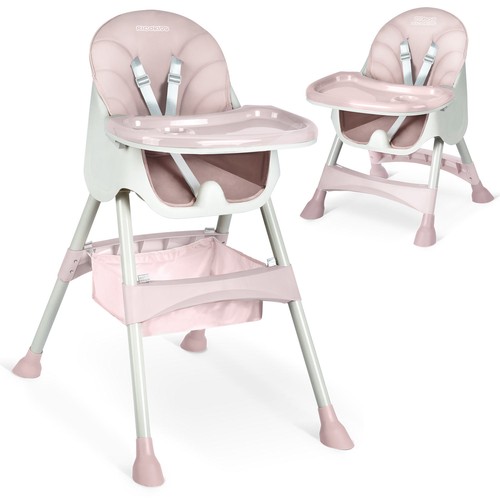 Chaise haute milo rose avec - haute,