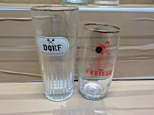 Verre ancien biere brasserie - 2,