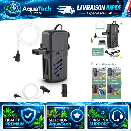 Filtre intérieur aquarium 500 - intérieur,