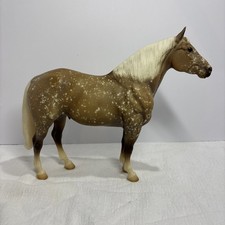 Breyer Horse Dappled Palomino Adios Mold #50 Clayton Quarter Horse 911 USA Stamp