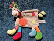 doudou plat girafe Zoé Kiabi