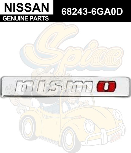 Plaque signalétique nismo - plaque,