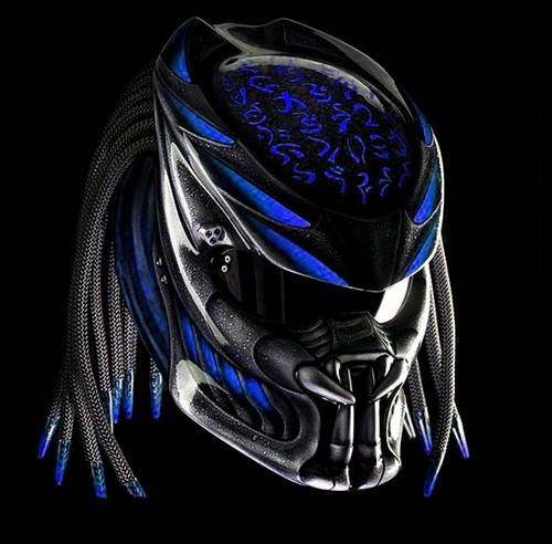 Casque predator style chopper - casque,