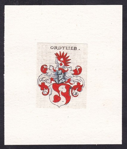 Ortlieb nuremberg blason coat - ortlieb,