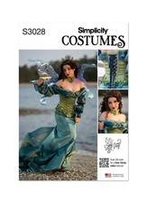 Simplicity 3028 Femmes'Fantaisie Costumes Couture Motif Tailles 6-14 & 16-24