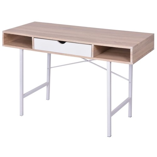 Bureau avec tiroir chêne - bureau,