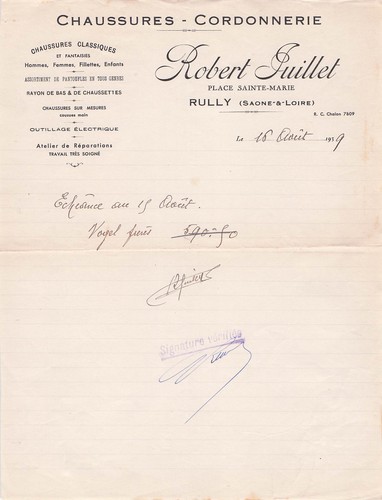 Rully shoes guillet 1939 - 71,