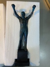 Rocky Balboa Statue by Schomberg Studios 12” Sylvester Stallone Rocky 3 w/poster