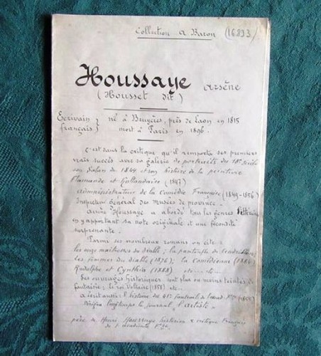 Lettre autographe signée - lettre,