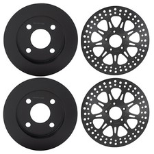 Disques de frein Avant Arrière Pour Harley Trike Tri Glide Ultra FLHTCUTG 09-13