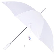 Parapluie Mariage 117cm Auto Ouvert Brolly Idéal Pour Photoshoot Extérieur Dais