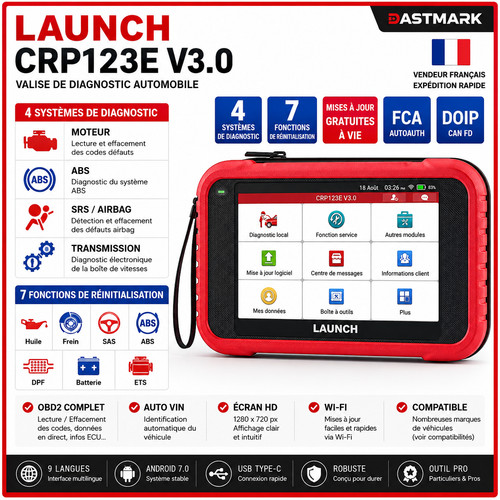 Launch x431 crp123e - launch, –