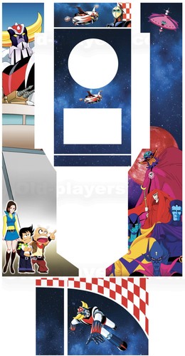 Stickers goldorak modele - stickers, 1