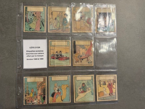 Tintin côte 1989 - d'or, 1989/1990