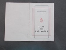 PASSENGERS DU LINER CAMBODIA.DE JAPAN.HONG KONG.MANILA.SAIGON.SIGAPOUR.1955.