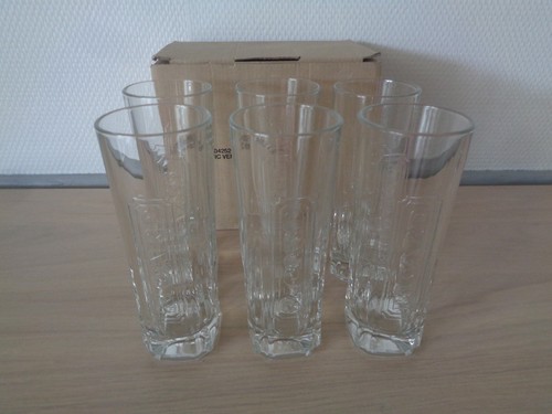Verres transparent tubo - 6,