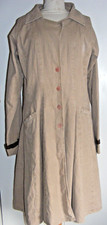 Ewa i Walla cotton trechcoat 66122 raincoat sand colour coat size 12 UK