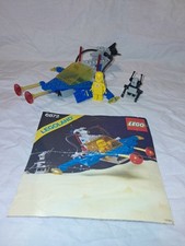 Vintage 1985 LEGO SPACE SET 6872 LUNAR PATROL CRAFT 100% COMPLET + NOTICE Espace