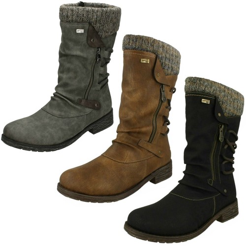 Bottes mollet remonte - mi-mollet,