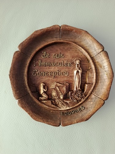 Assiette décorative bois - assiette,