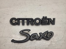 Monogramme sur coffre pour citroën saxo essence de 2000