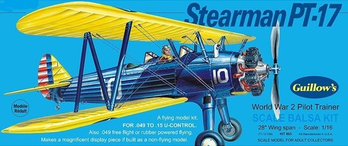 Stearman guillow - guillow's,