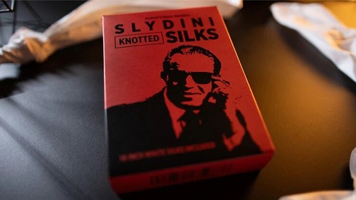 Slydini knotted silks white - silks, (white