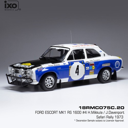 Ford escort mk1 rs 1600 - 1:18,