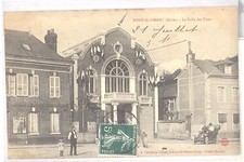 Old postcard 27 - Pont Saint Pierre (Eure) - La Salle des Fêtes (small animation)