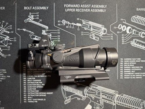 Trijicon 4x32 acog with - 4x32,