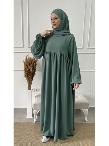 Abaya nida turquoise - turquoise, robe