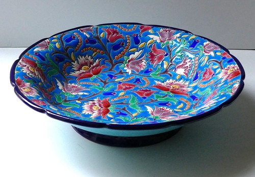 Plat coupe émaux longwy - plat,