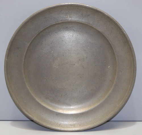 Ancienne assiette ronde en - -ancienne,