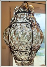Magnifique lampe verre murano