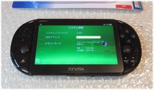 PS Vita PCH-2000 Black 3.60 w/ Games Neptunia PP Freedom Wars Soul Sacrifice Set
