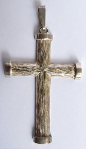 Pendentif croix argent - croix,