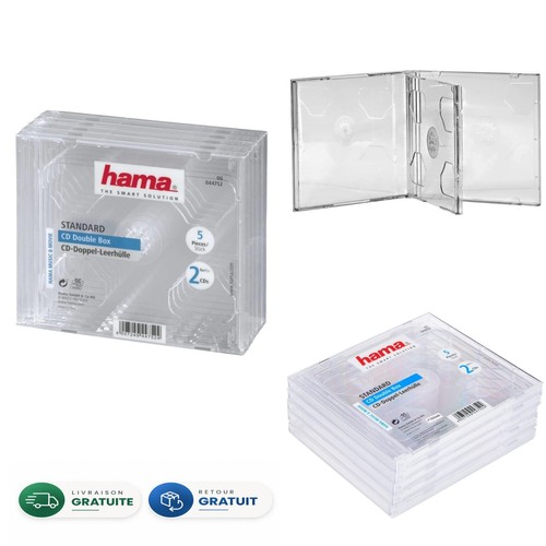Hama boîtiers dvd - boîtiers, double