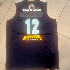 OFFICIAL TEAM JERSEY AS PICTURED NUMBER 12 XL VANOLI EDILKAMIN CREMONA 2012