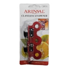 Ouvre-boite métallique x2