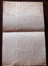 PELLENC Jean (1751-1833) 1815 REPORT on the possibility of civil war